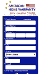 Mobile Screenshot of americanhomewarrantyplans.com